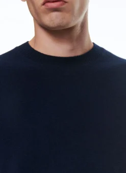 Fursac Cashmere Roll Neck Sweater Navy Blue Cheap