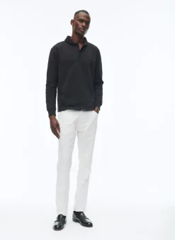 Fursac Cotton Jersey Shawl Collar Sweatshirt Black Cheap