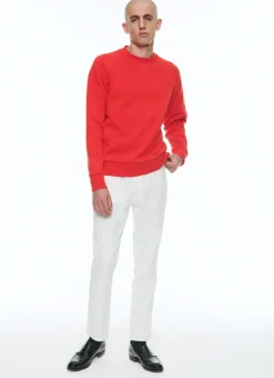 Fursac Cotton Jersey Sweatshirt Red Store