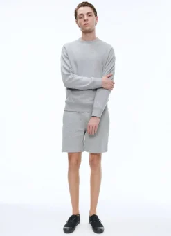 Fursac Cotton Jersey Sweatshirt Grey Shop