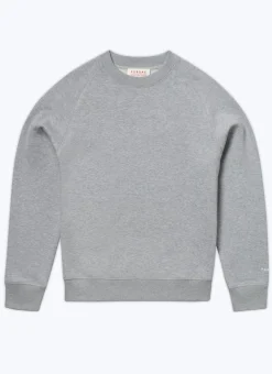 Fursac Cotton Jersey Sweatshirt Grey Shop