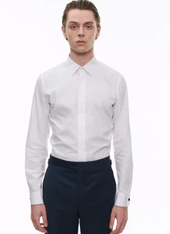 Fursac Cotton Poplin Shirt White Outlet