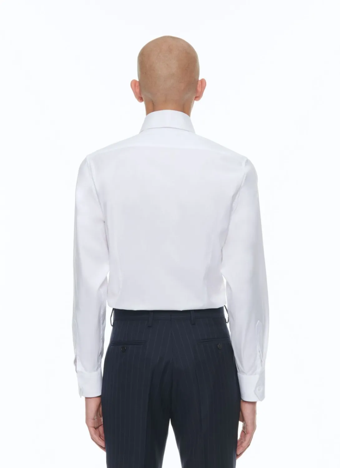 Fursac Cotton Poplin Shirt With Spear Collar White Cheap