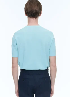 Fursac Cotton T-Shirt Sky Blue Best