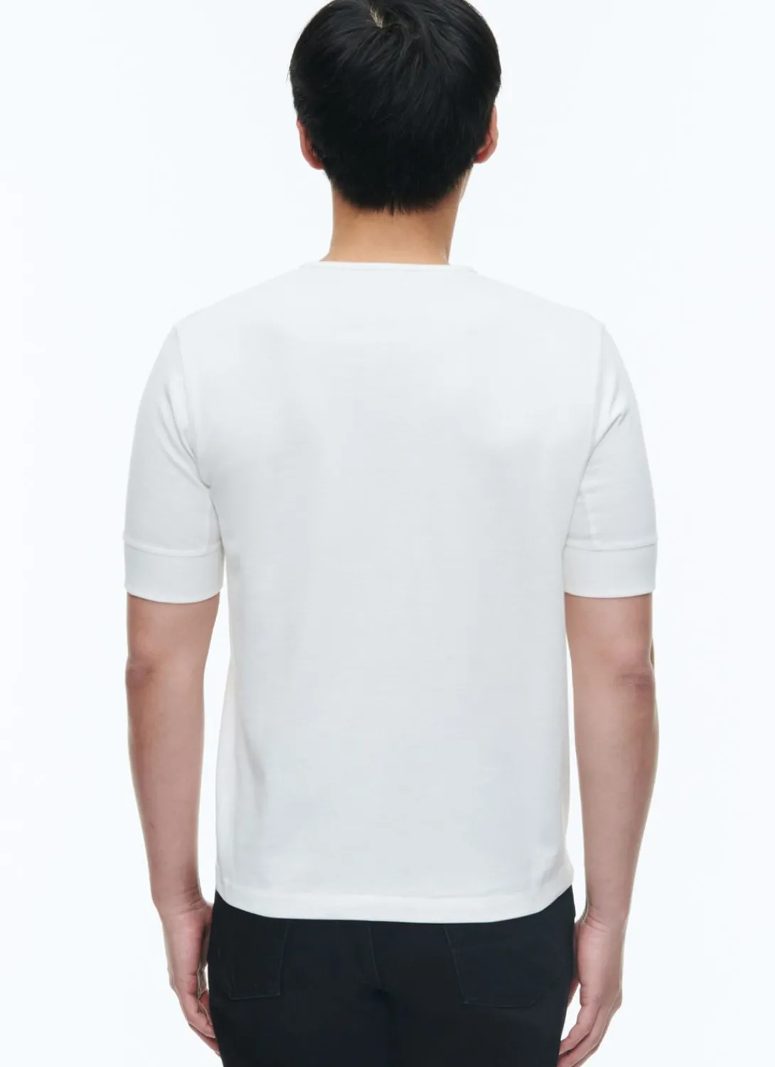 Fursac Cotton T-Shirt With Tunisian Collar White Shop