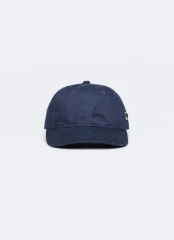 Fursac Cotton Twill Cap Navy Blue Hot