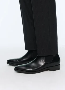 Fursac Leather Boots Black Best