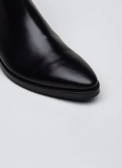 Fursac Leather Boots Black Best
