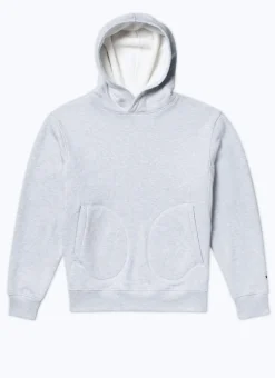 Fursac Organic Cotton Jersey Hoody Grey Hot