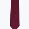 Fursac Silk Tie Burgundy New