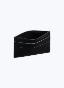 Fursac Smooth Leather Card Holder Black Best Sale
