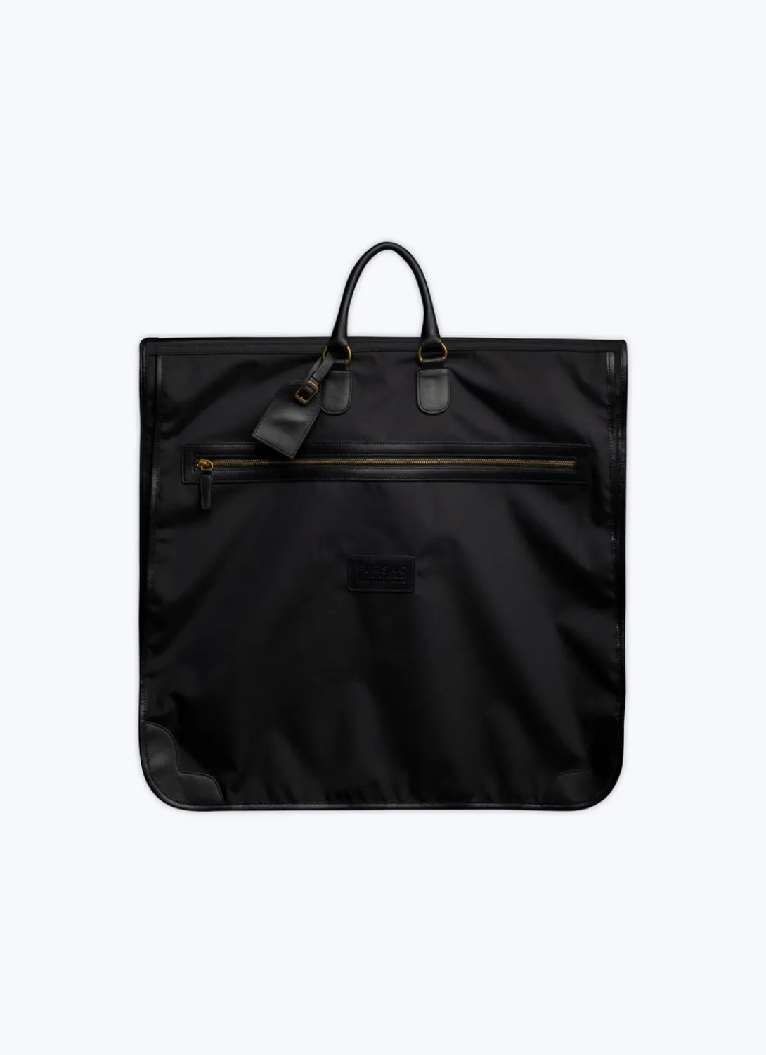 Fursac Technical Fabric And Leather Suit Holder Black Shop