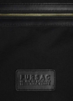 Fursac Technical Fabric And Leather Suit Holder Black Shop