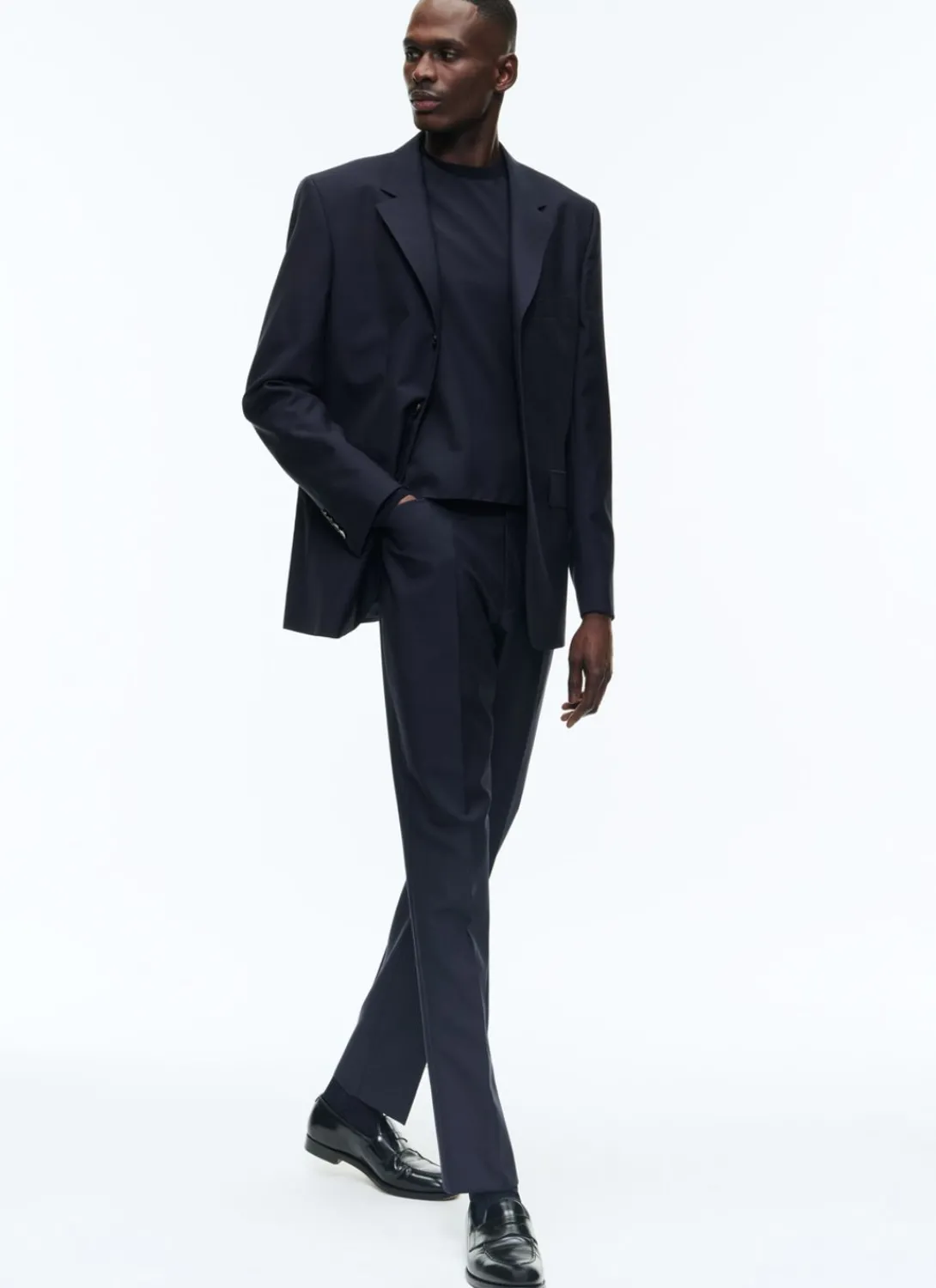 Fursac Wool And Mohair Suit Waistcoat Navy Blue Best Sale