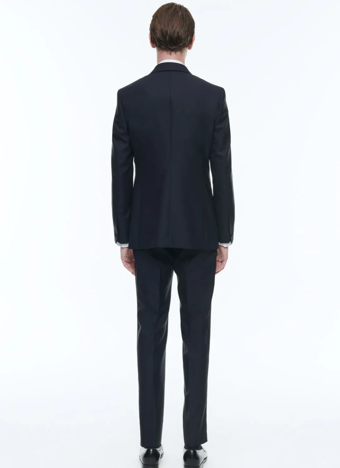 Fursac Wool Faille Double-Breasted Tuxedo Navy Blue Online