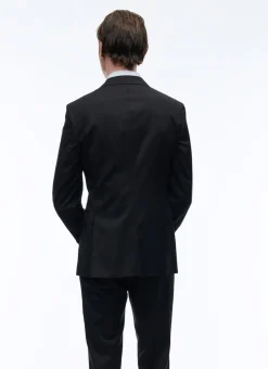 Fursac Wool Serge Large Jacket Black Store