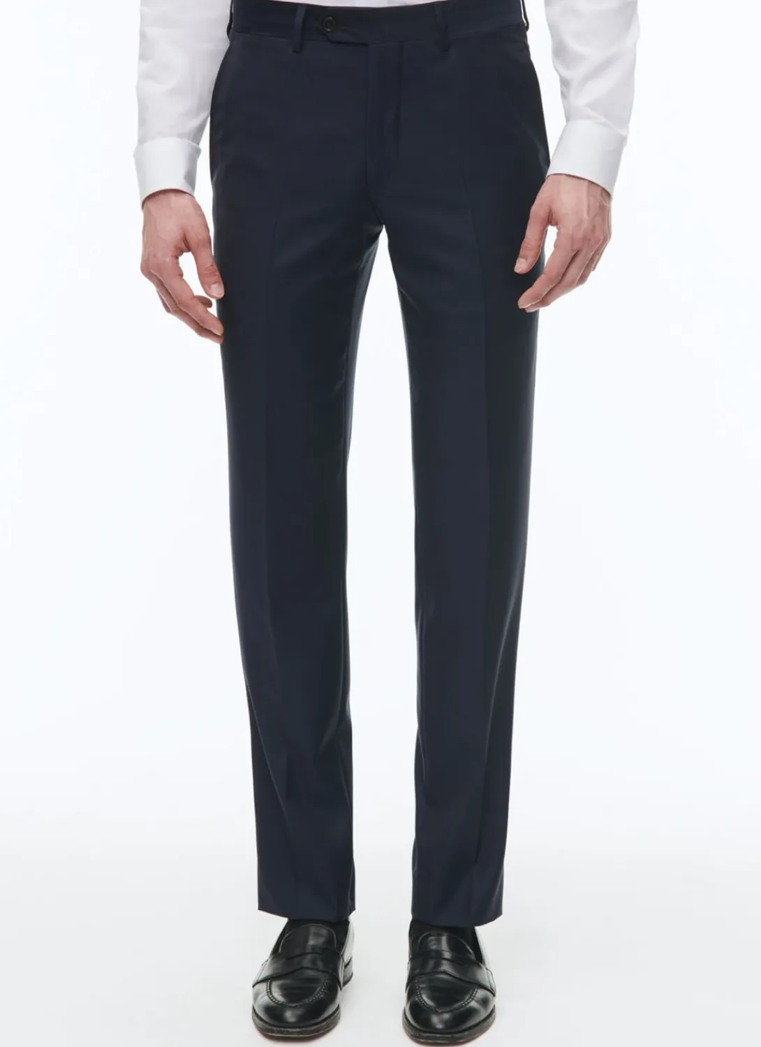 Fursac Wool Serge Large Suit Navy Blue Sale