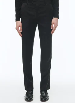 Fursac Wool Serge Suit Black Outlet