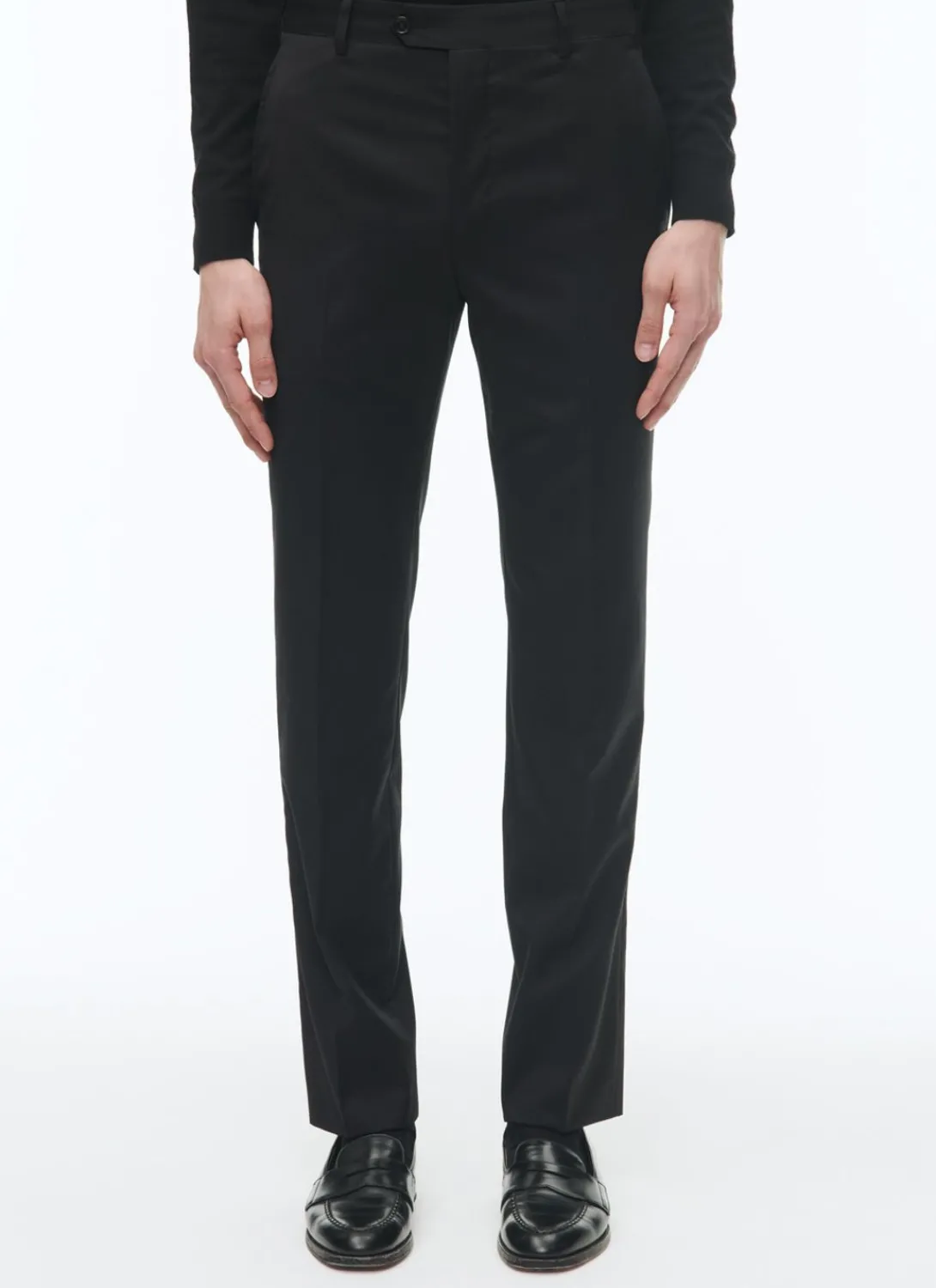 Fursac Wool Serge Suit Black Outlet