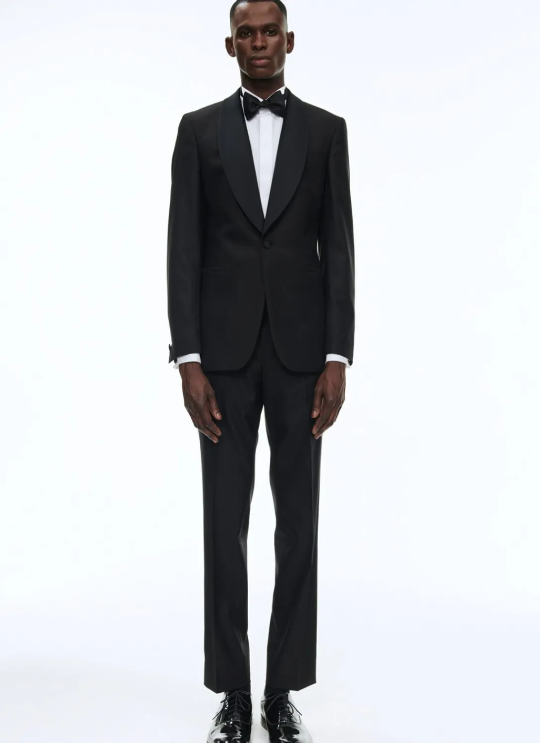 Fursac Wool Tuxedo Black Clearance