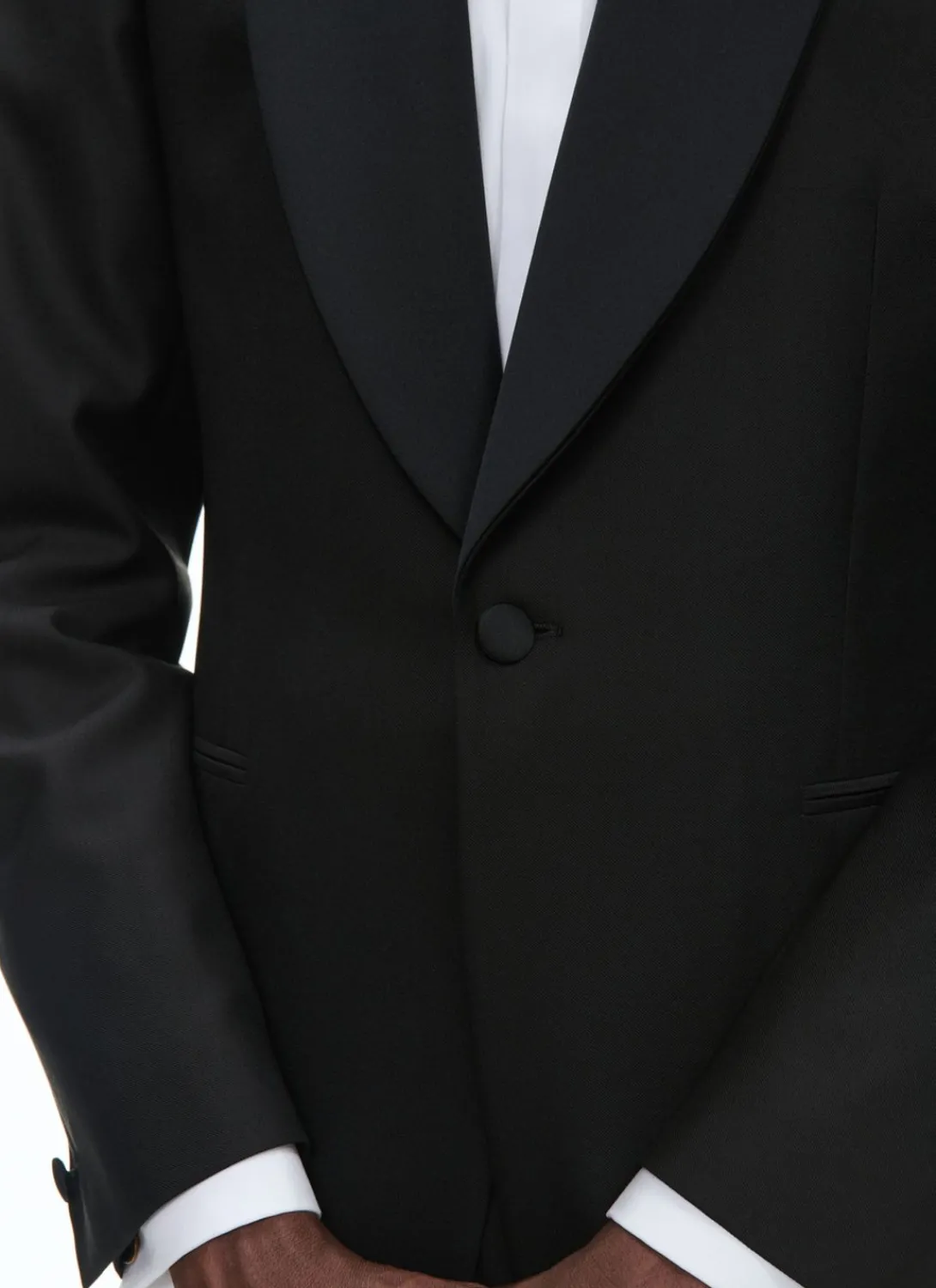 Fursac Wool Tuxedo Black Clearance