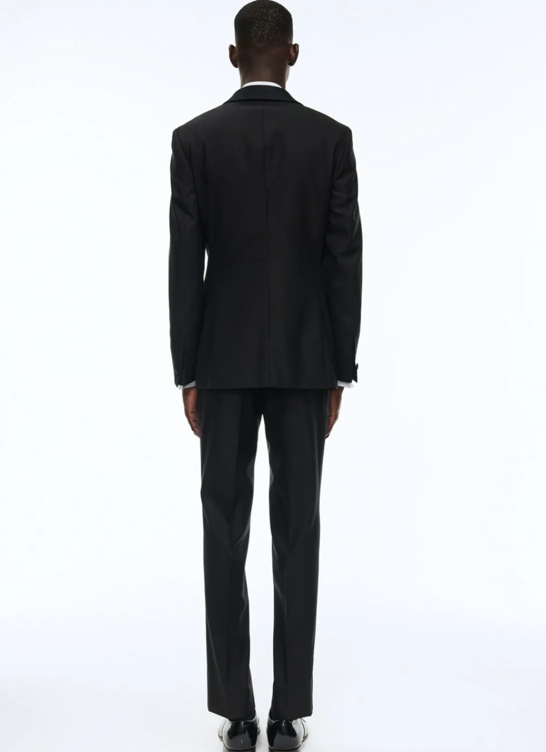 Fursac Wool Tuxedo Black Clearance