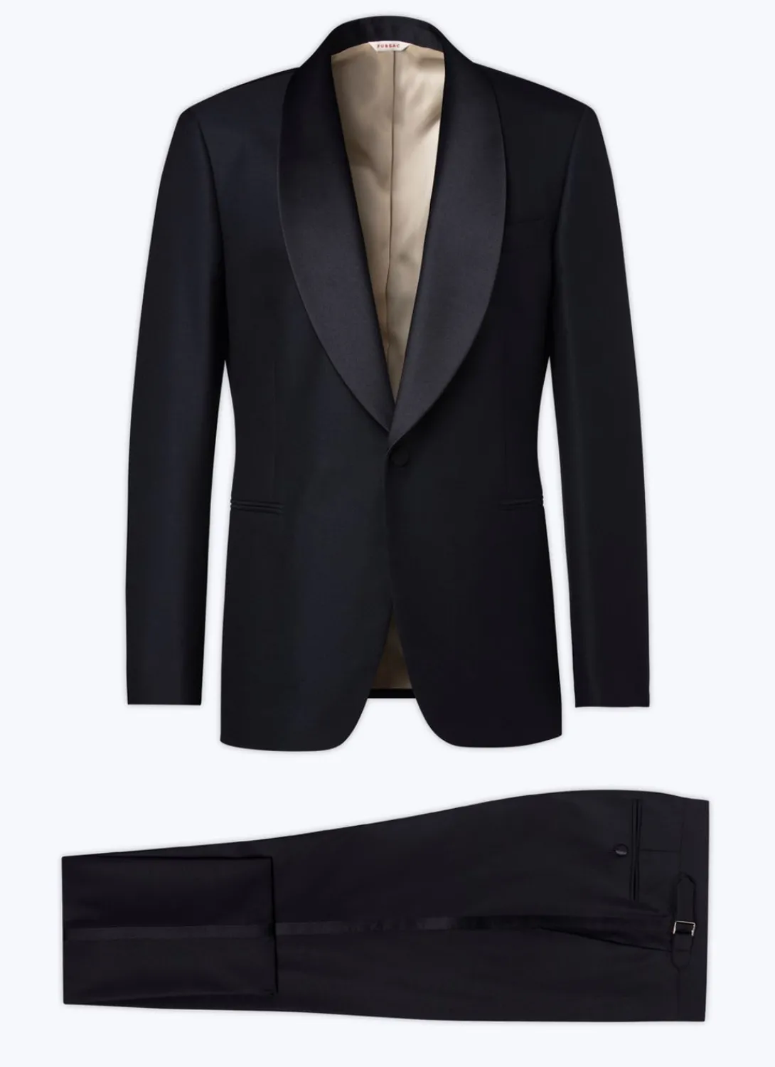 Fursac Wool Tuxedo Black Clearance