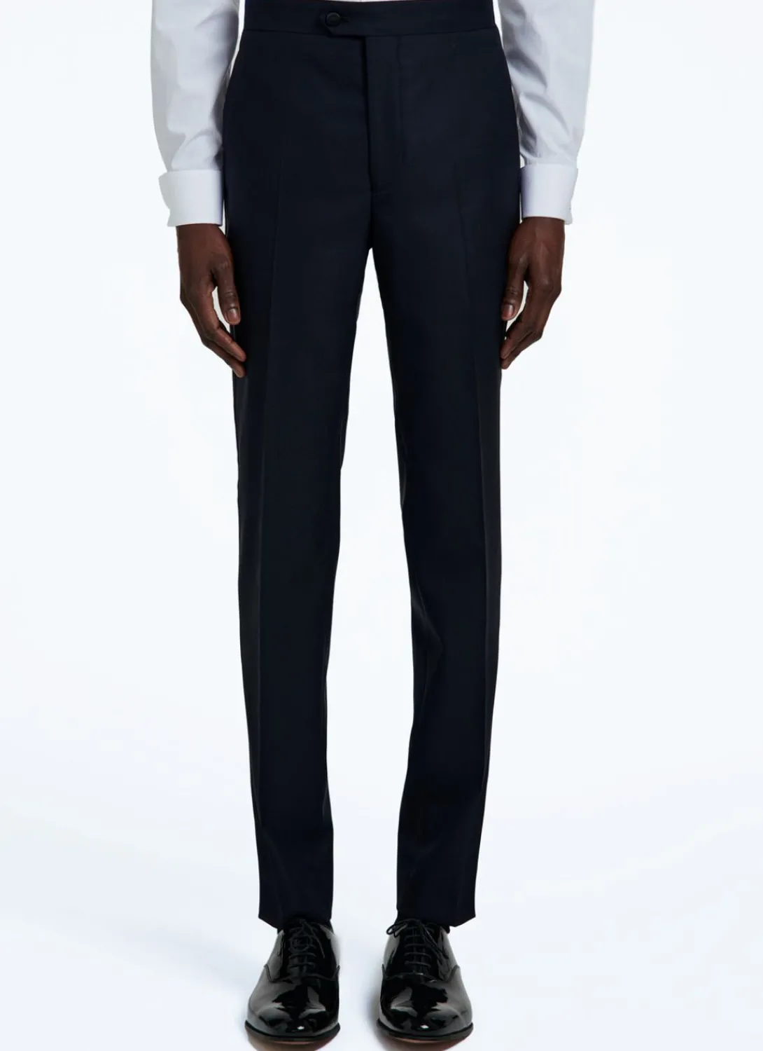 Fursac Wool Tuxedo Navy Blue Hot